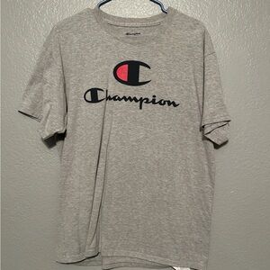 Champion Heather Gray Men's Short Sleeve Tee